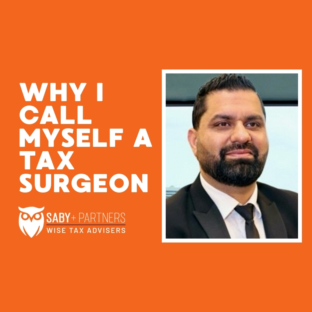 Why I call myself a Tax Surgeon?