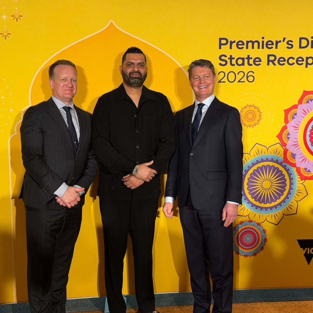 Nitin Saby Attends Victorian Premier’s Diwali State Reception 2026